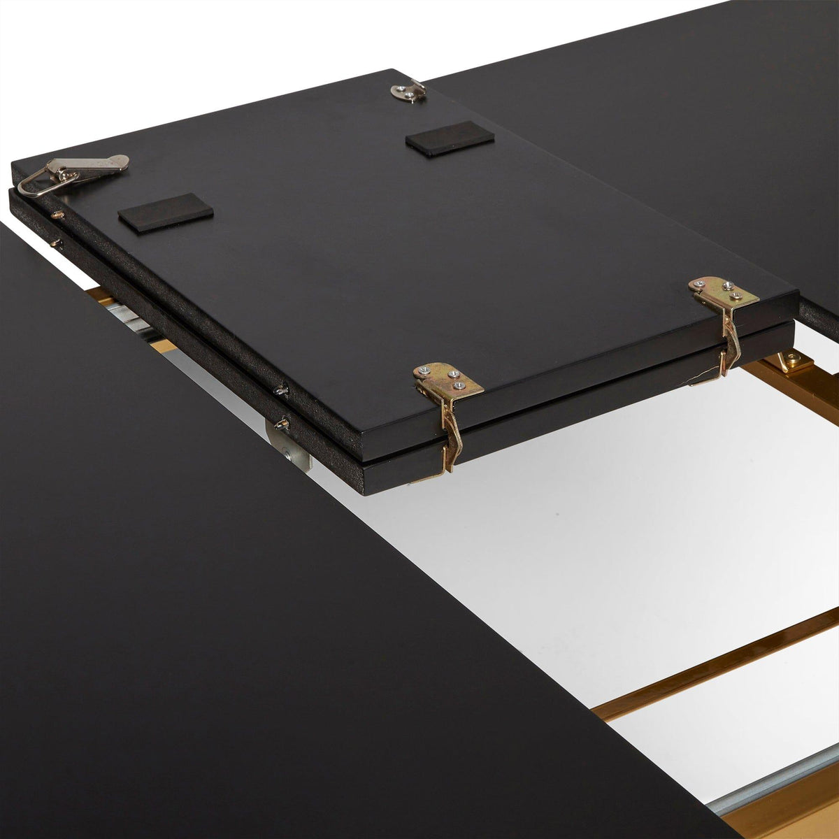 Lua Noir Black Dining Table - Extendable