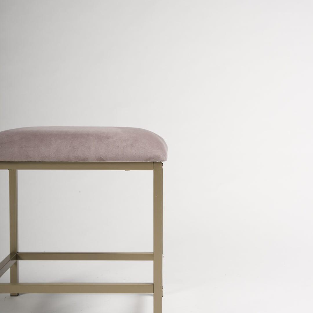 Outlet - Marie Dressing Table Stool - Pink