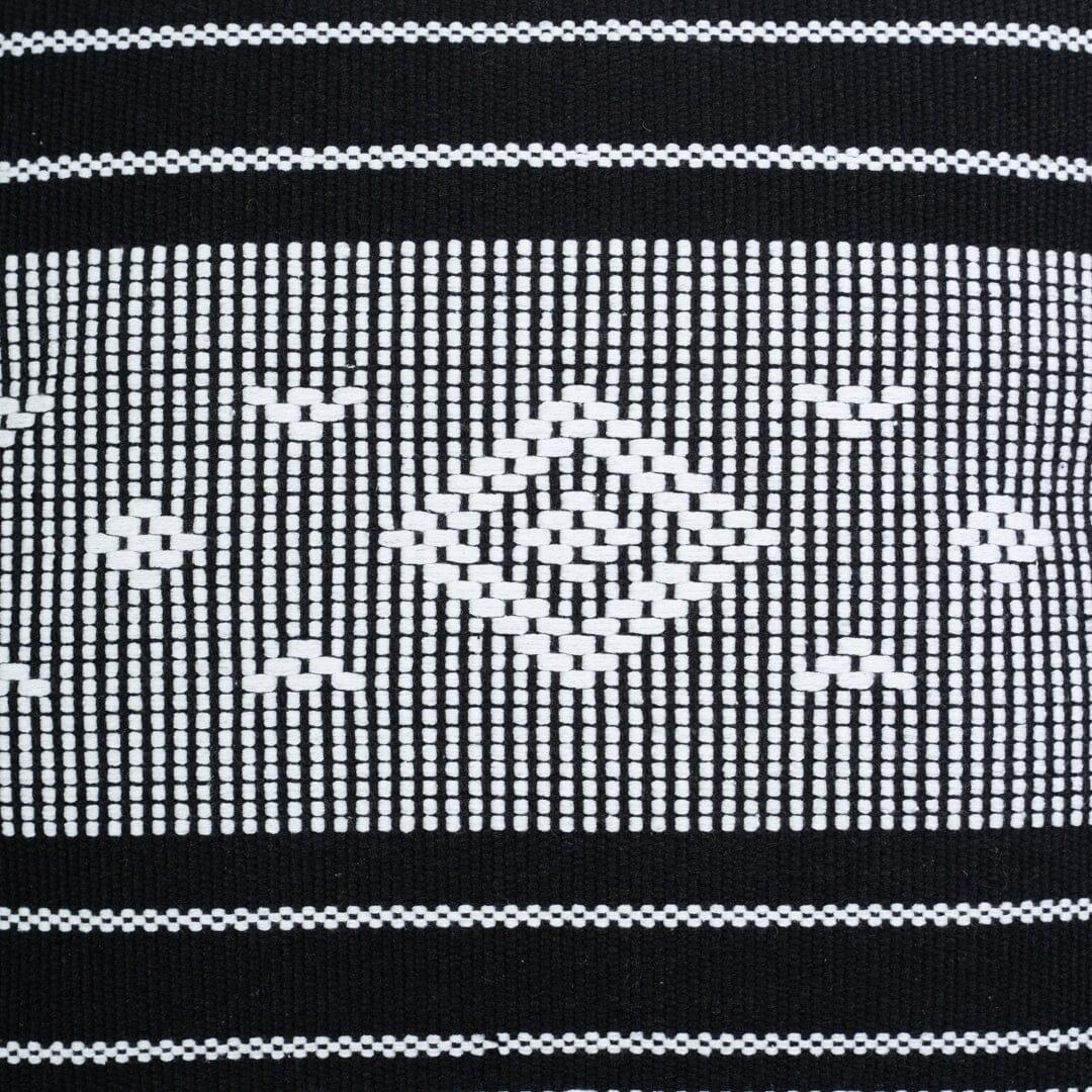 Nerja 45x45cm Cushion Cover - Noir Black
