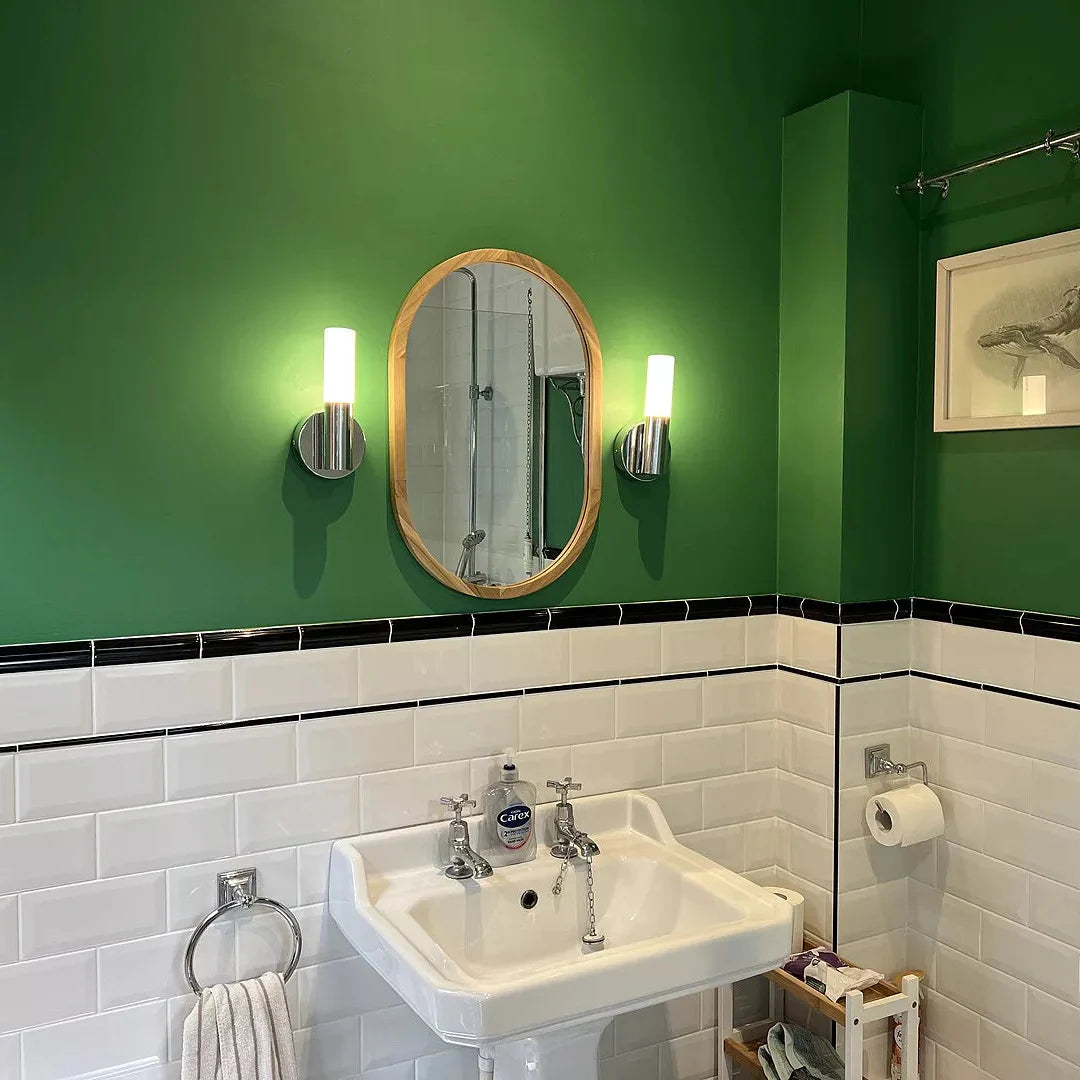 Lowesby 60x40cm Wooden Mirror - Natural