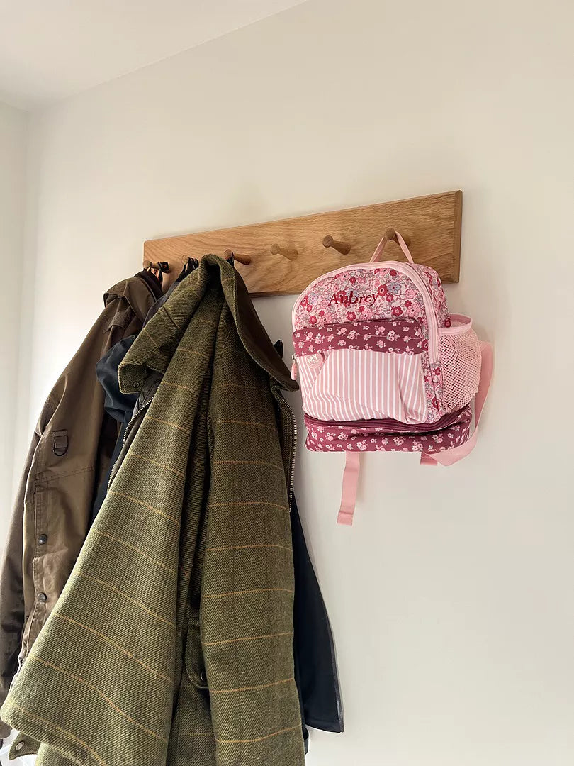 Willow Wooden Coat Rack - Oak