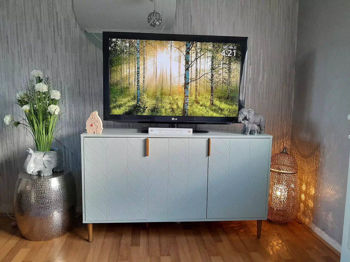 Gloria 3 Door Large Sideboard - Sage