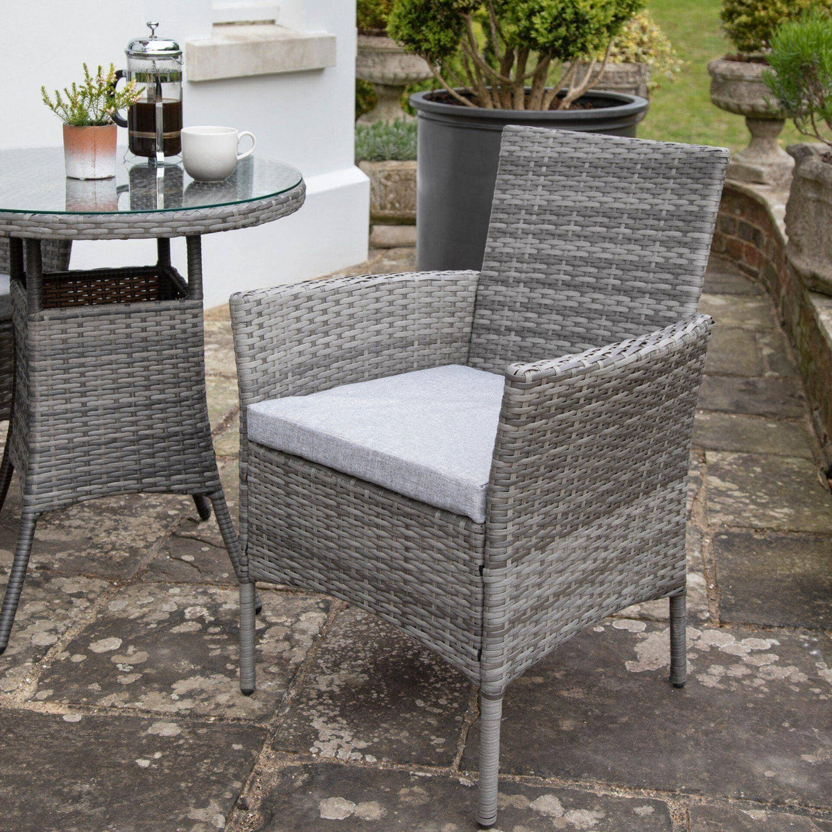 OUTLET - Kemble/Marston Chair - Grey - Set of 2