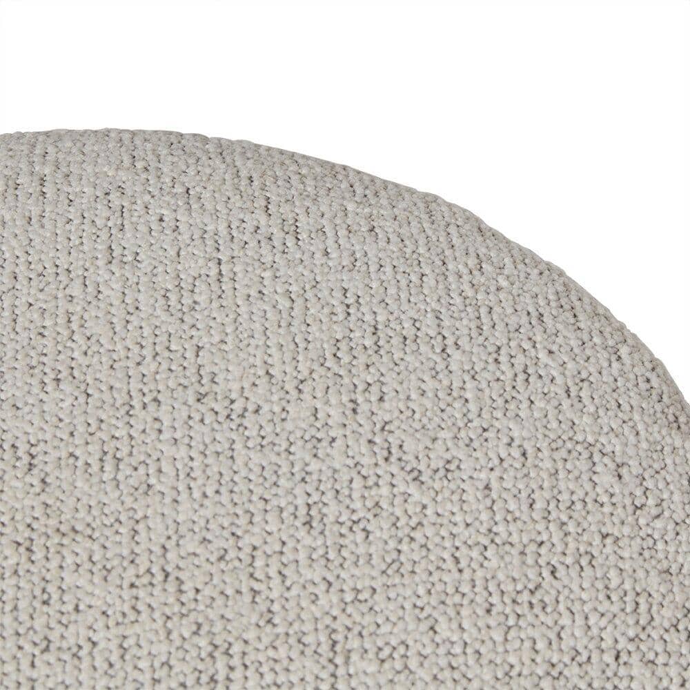 Outlet - Abigail Storage Pouffe/Footstool - Dove Grey
