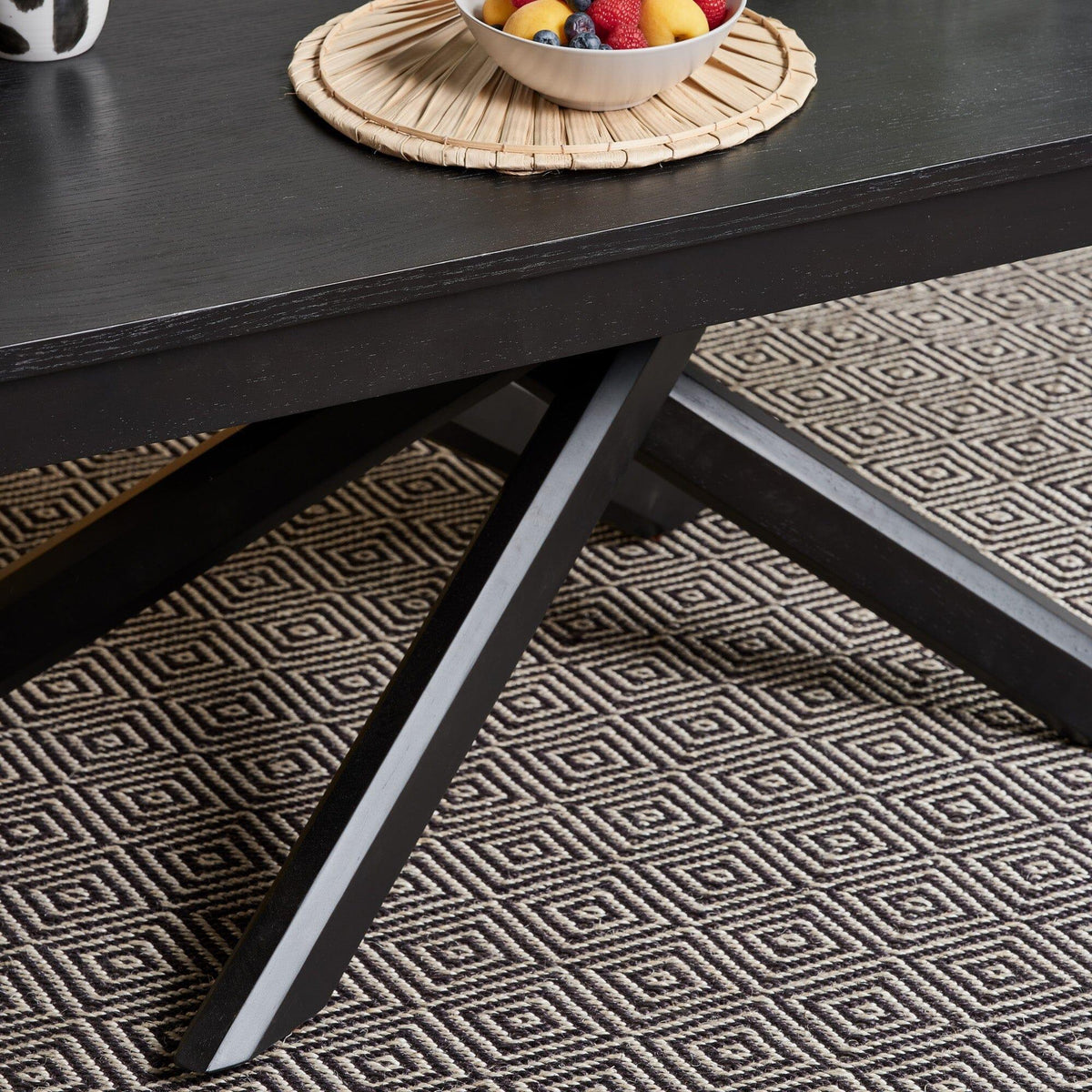 OUTLET - Amelia Black Oak Coffee Table