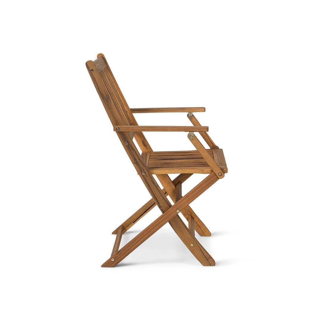 OUTLET - Ashby Wooden Folding Garden Chairs - Set of 2
