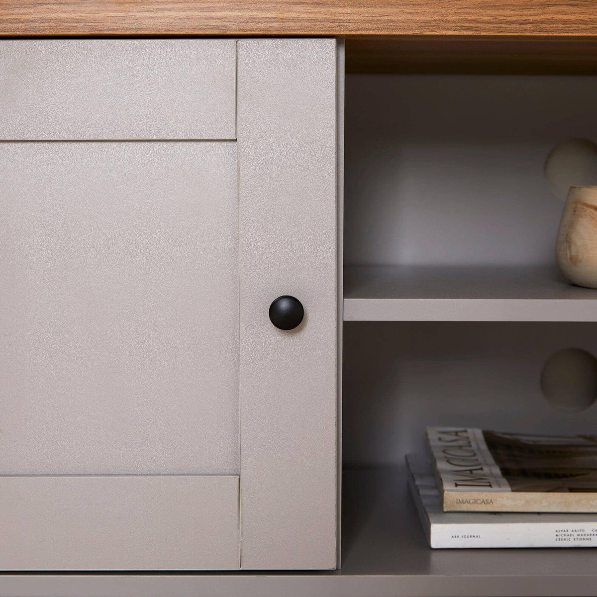 OUTLET - Bampton Stone Grey TV Unit