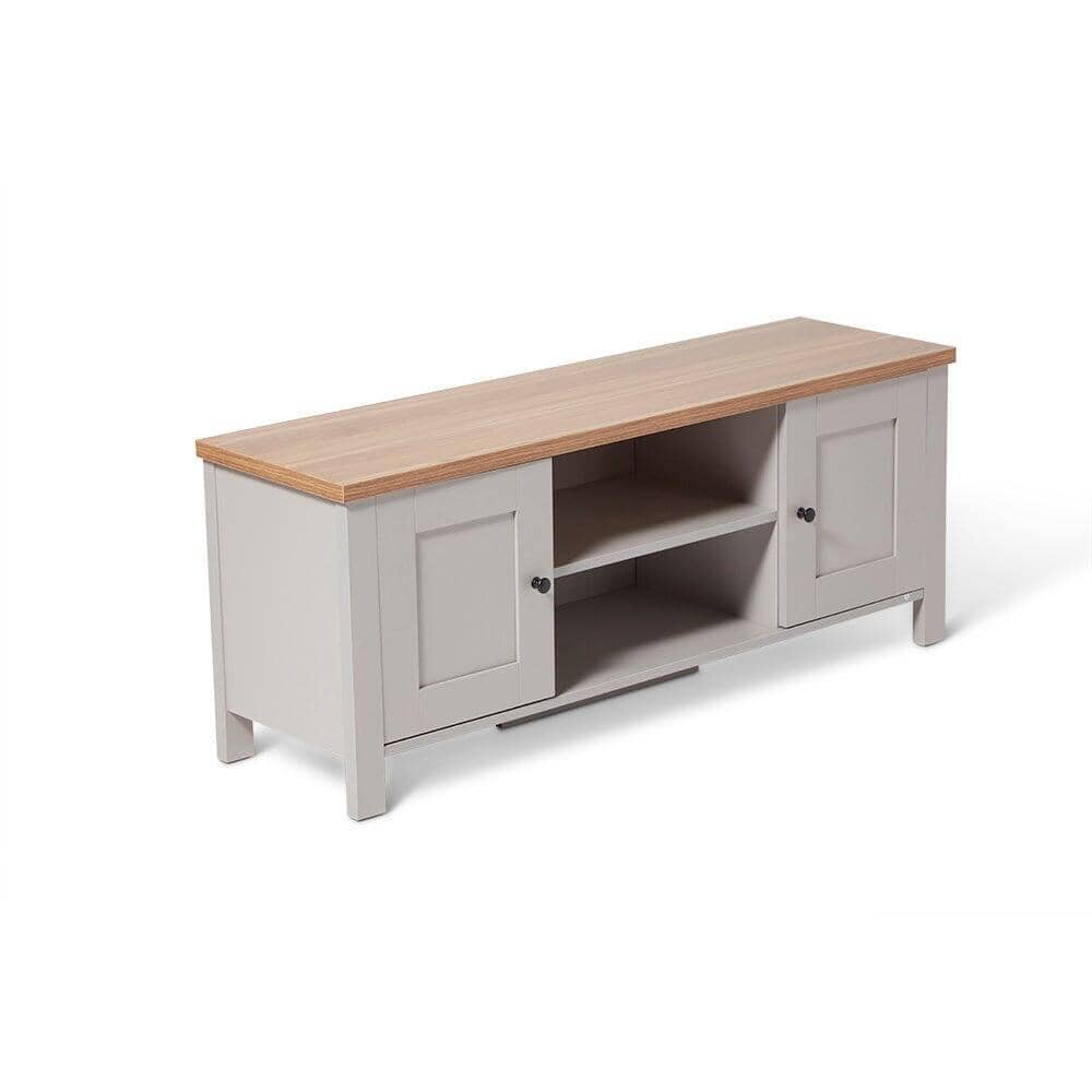 OUTLET - Bampton Stone Grey TV Unit
