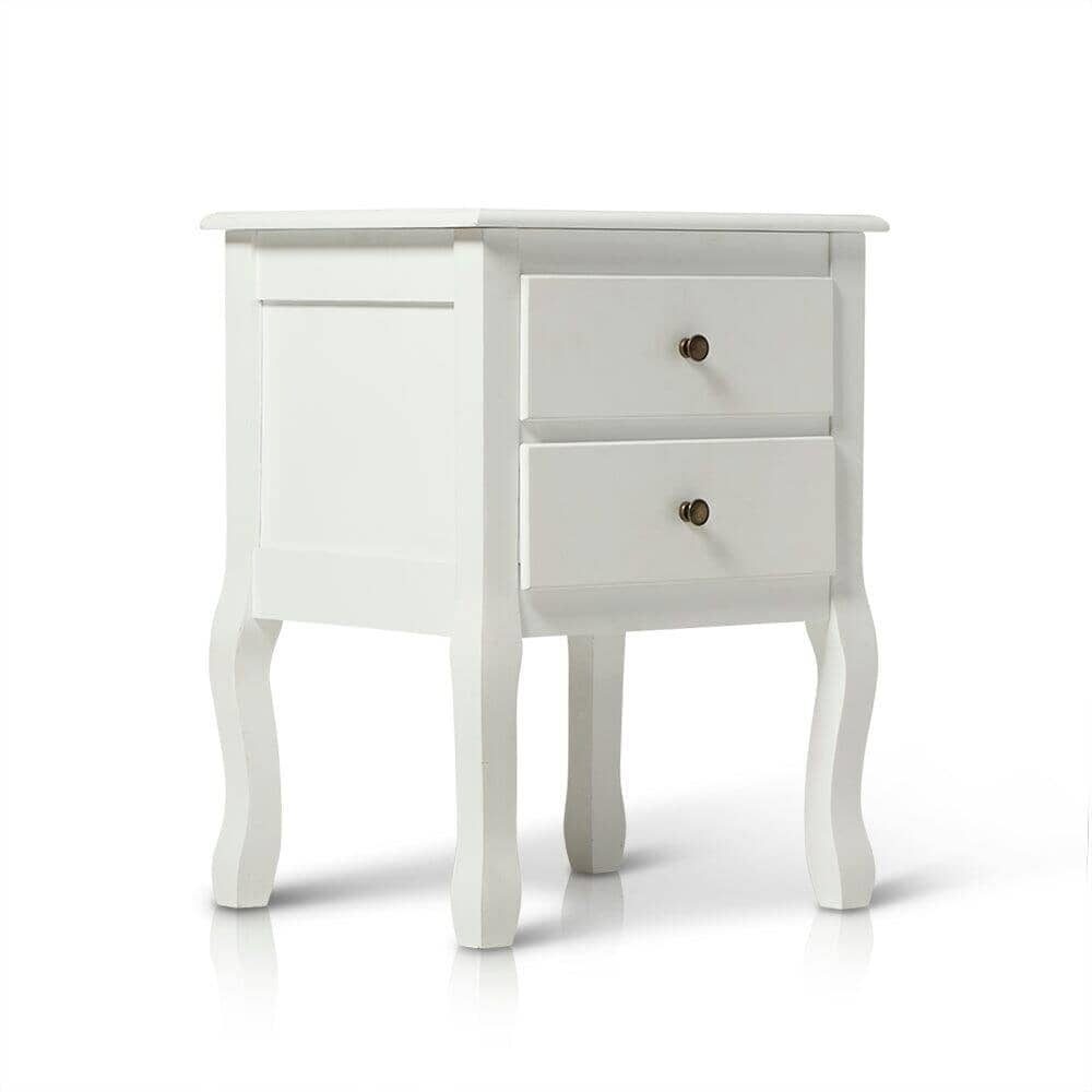 Outlet - Capri Ivory Bedside Table