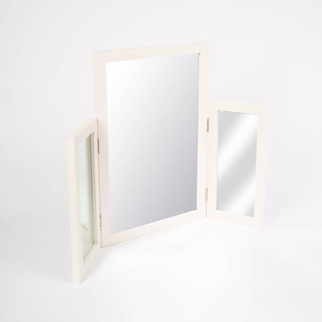 Outlet - Charlie Dressing Table Mirror - White