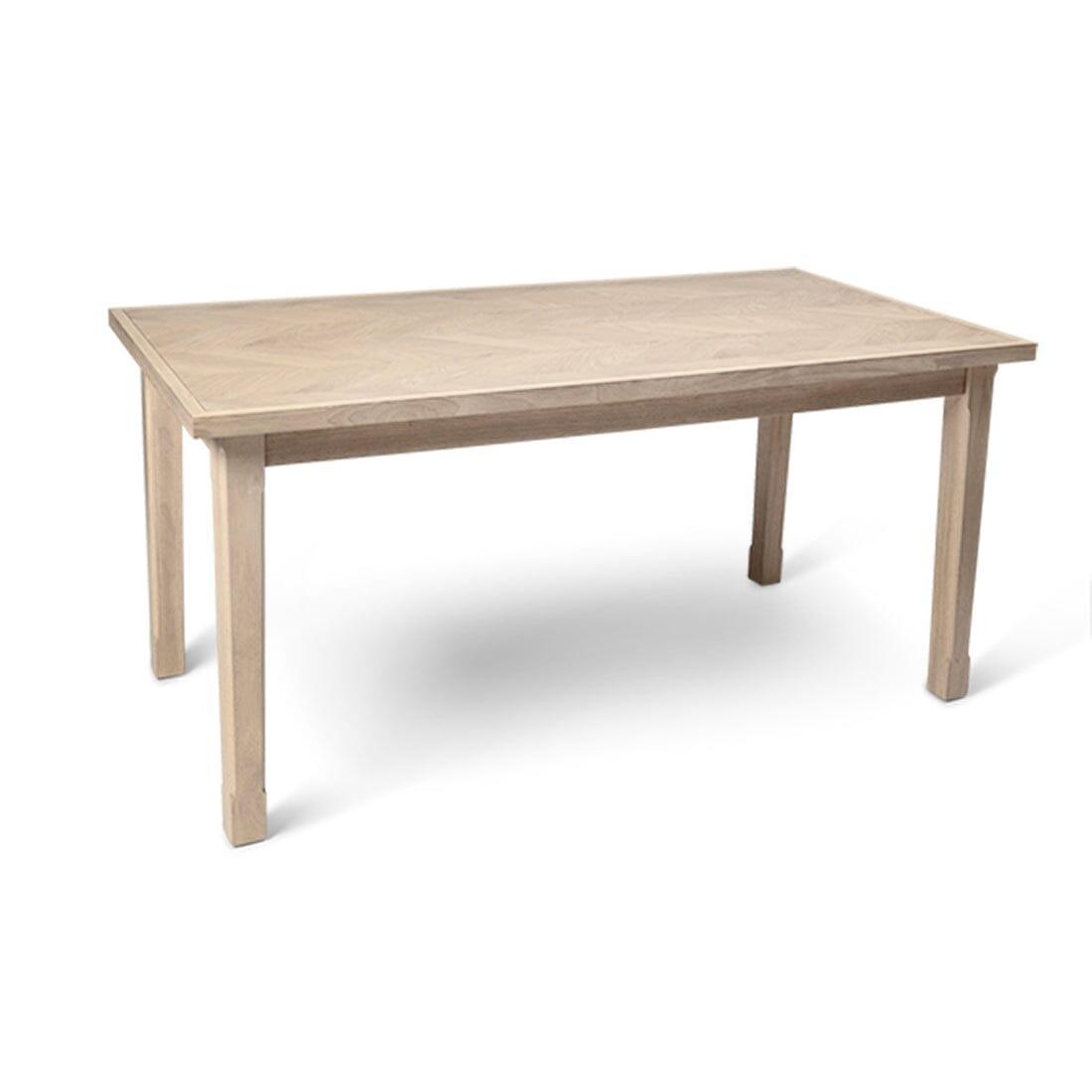 OUTLET - Ella Parquet Wooden Dining Table