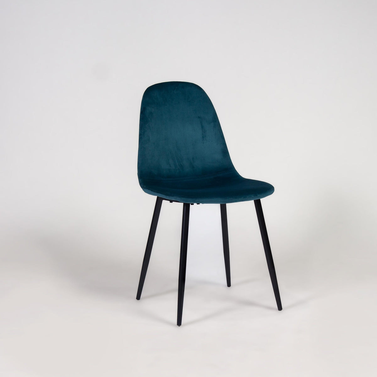 Outlet - Ellis Dining Chairs - Set of 2 - Teal & Black