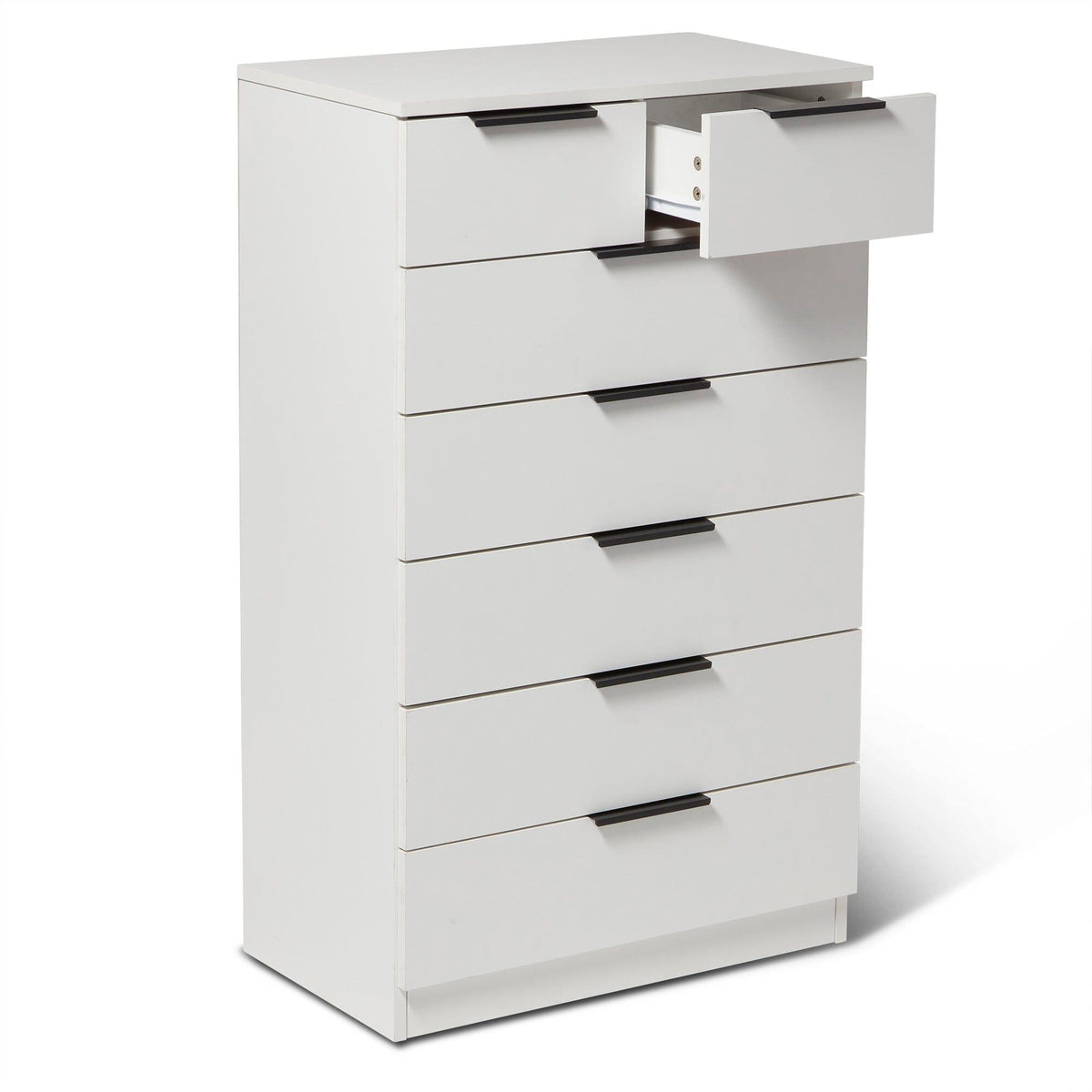 OUTLET - Essie Tall 7 Drawer Chest of Drawers - White