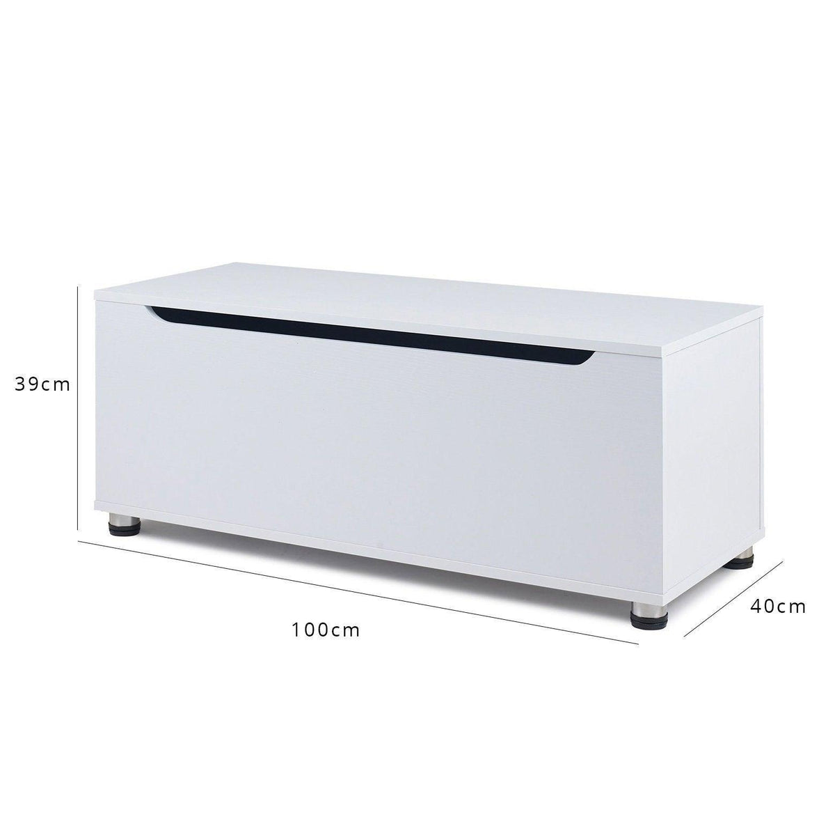 OUTLET - Essie Wooden Storage Chest - Blanket Box - Toy Chest - White