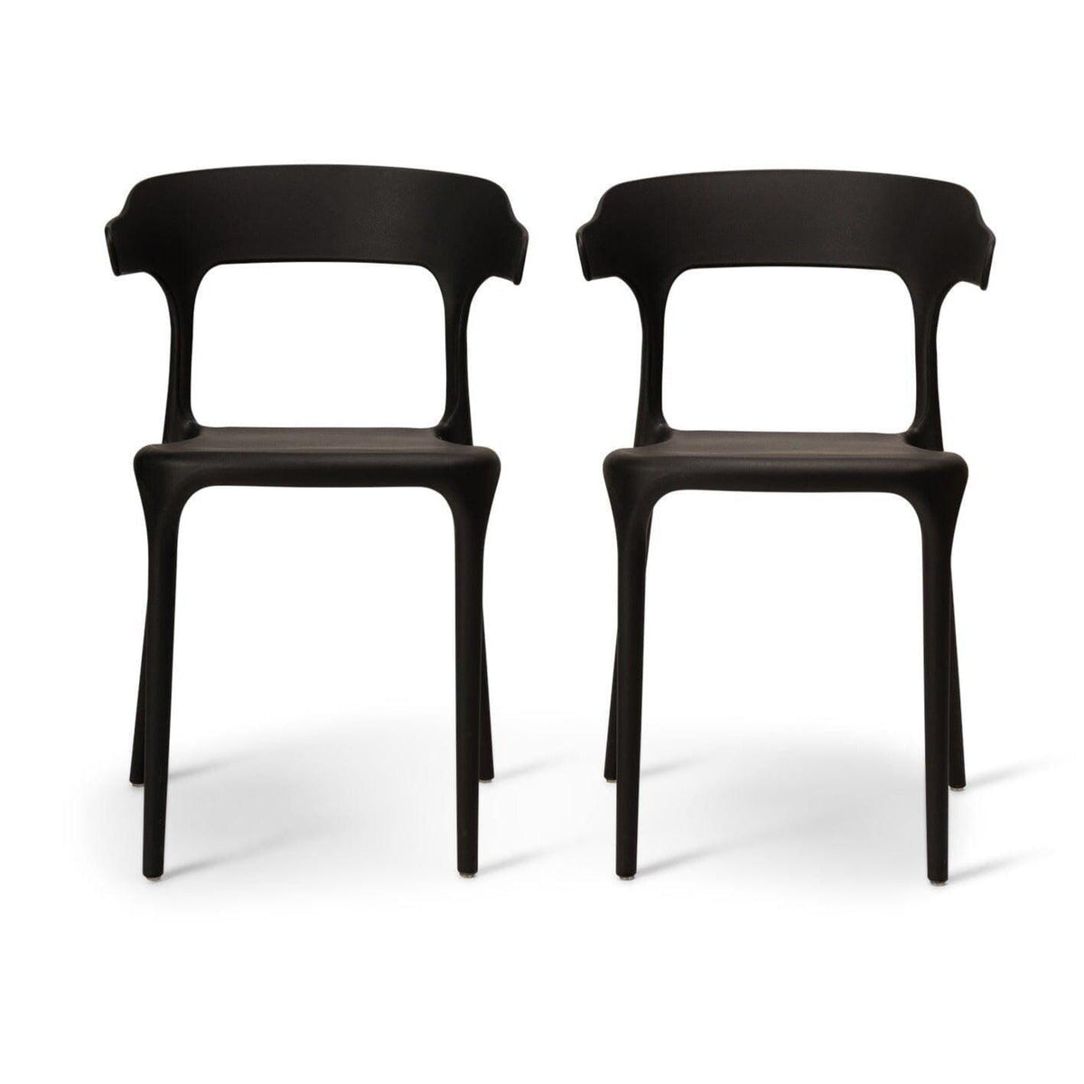 OUTLET - Finn Black Dining Chairs - Set of 4