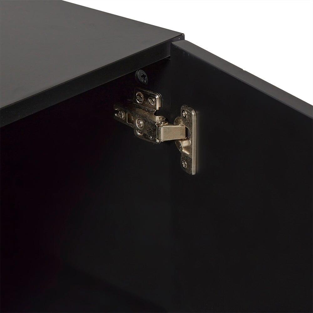 OUTLET - Gatsby 2 Door Small Sideboard - Noir Black