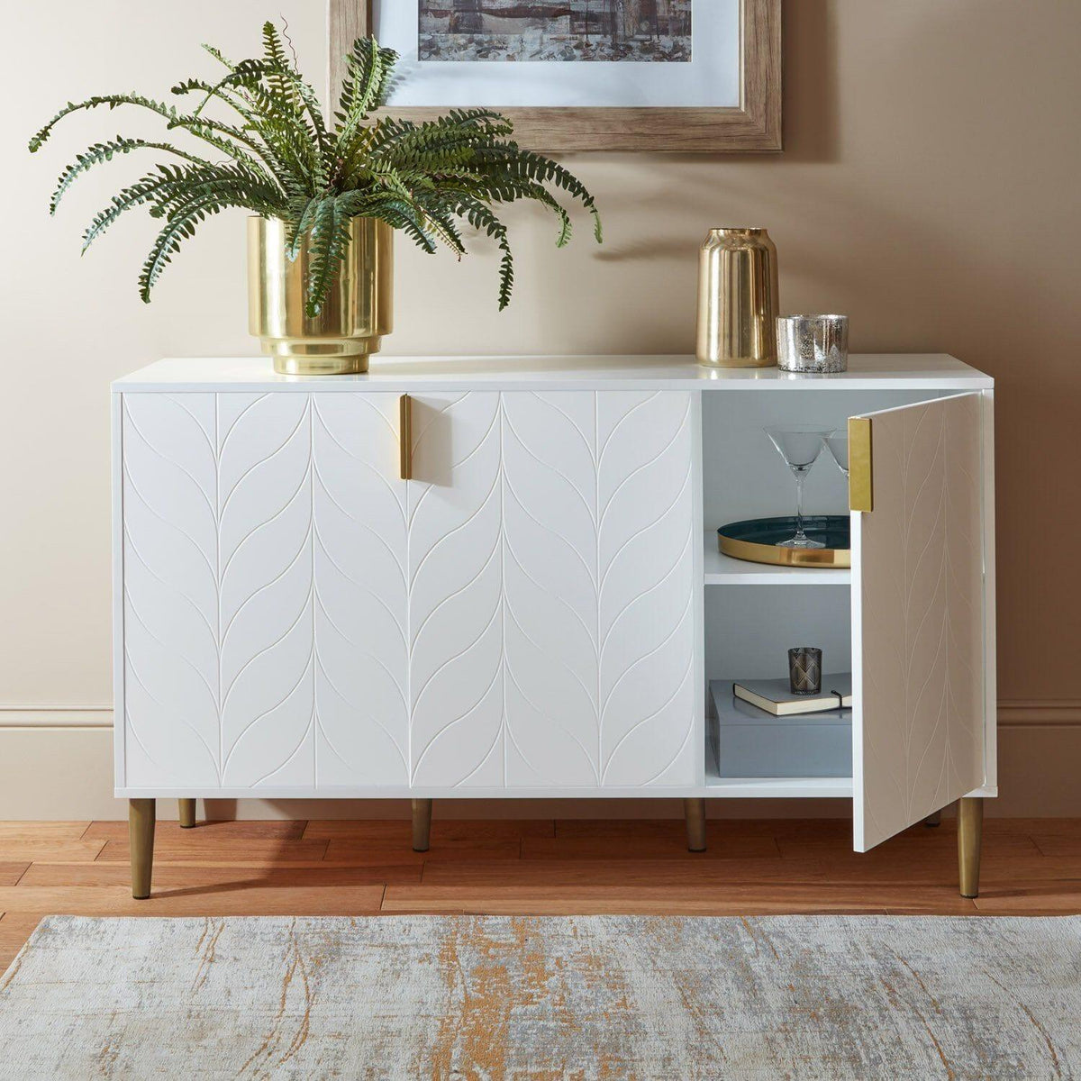 OUTLET - Gloria Sideboard - White