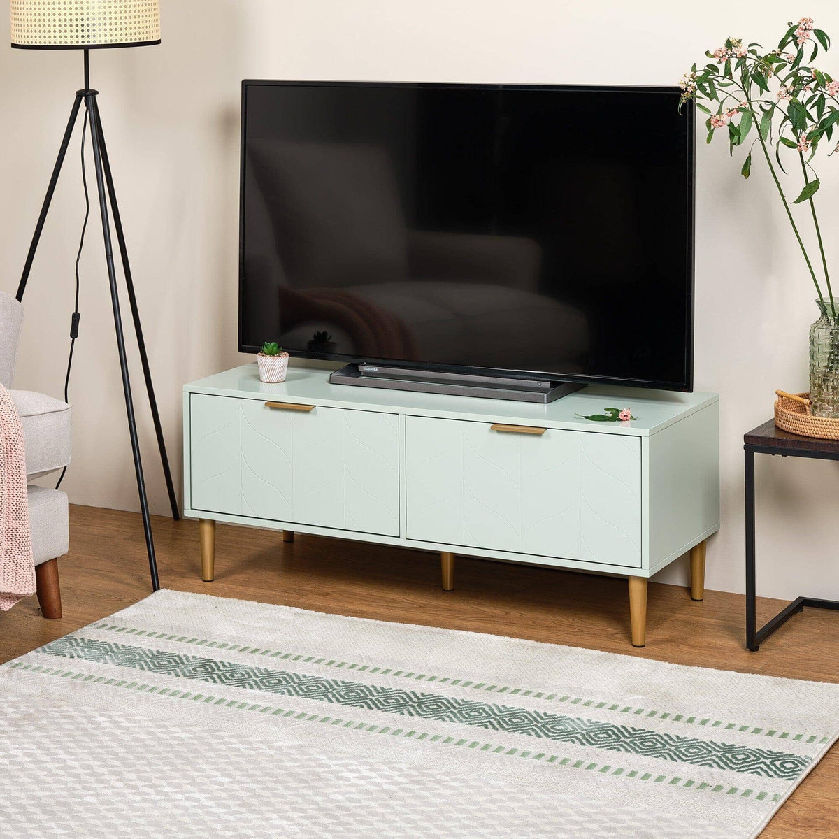 OUTLET - Gloria Sage Green TV Unit