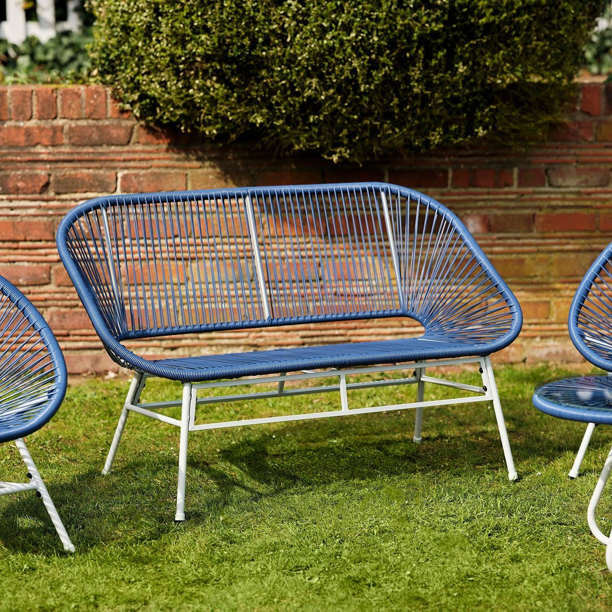 OUTLET - Hebe Garden Sofa Set - Navy