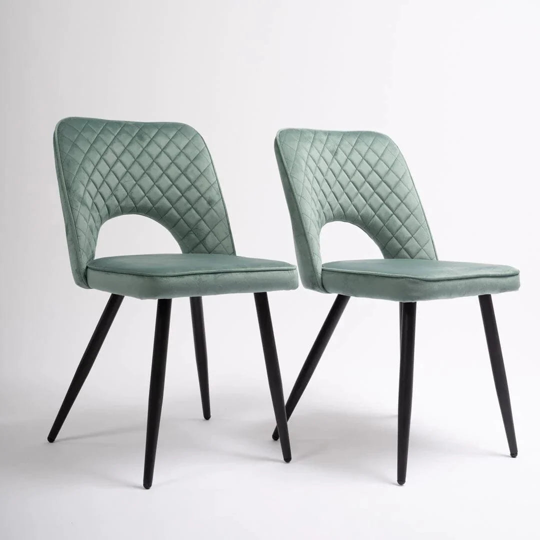 Outlet - Hope Dining Chair - Set Of 2 - Green