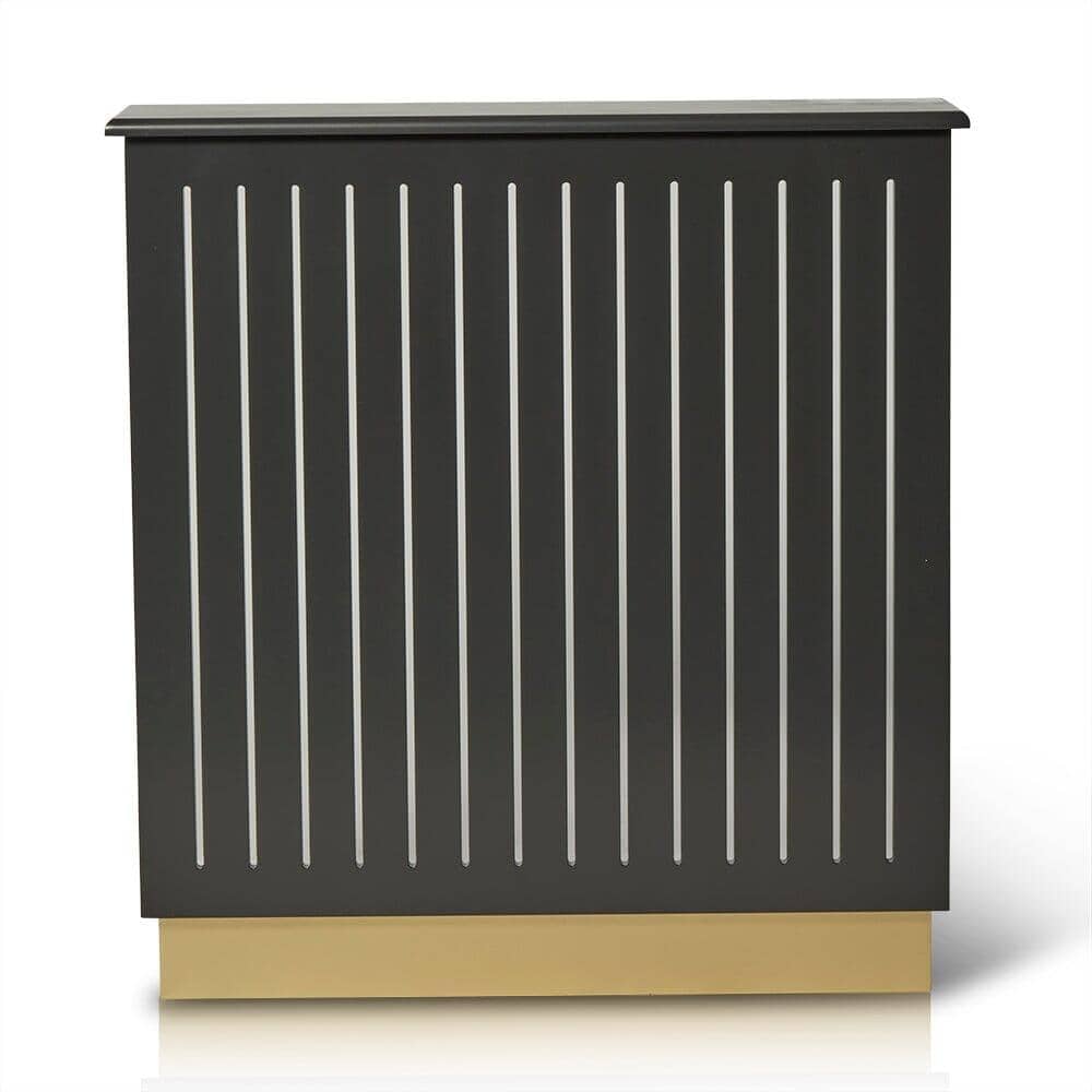 OUTLET - Iliana Small Radiator Cover in Charcoal Grey