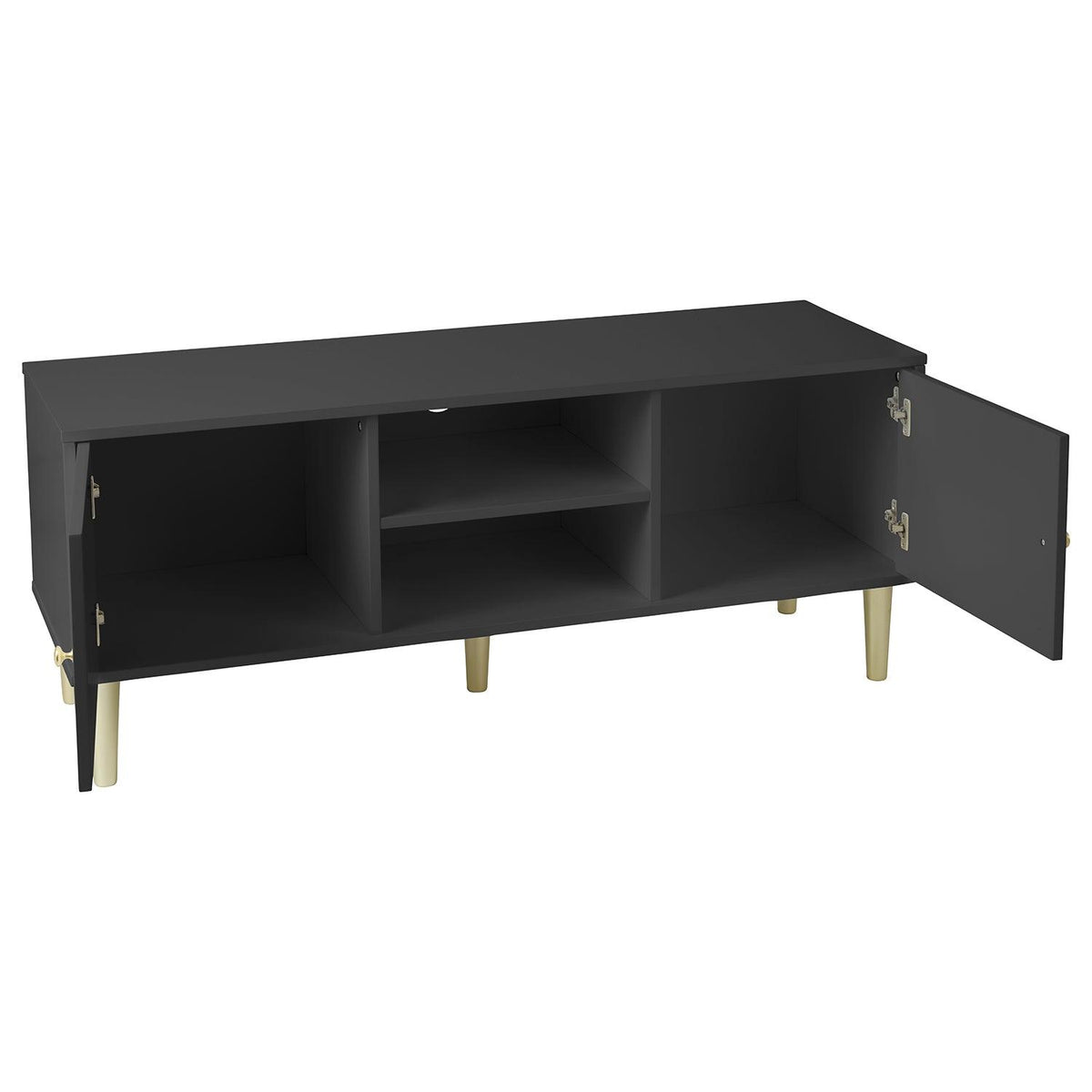 Outlet - Iliana TV Unit - Charcoal Grey
