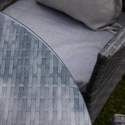 Outlet - Kemble Bistro Table - Grey