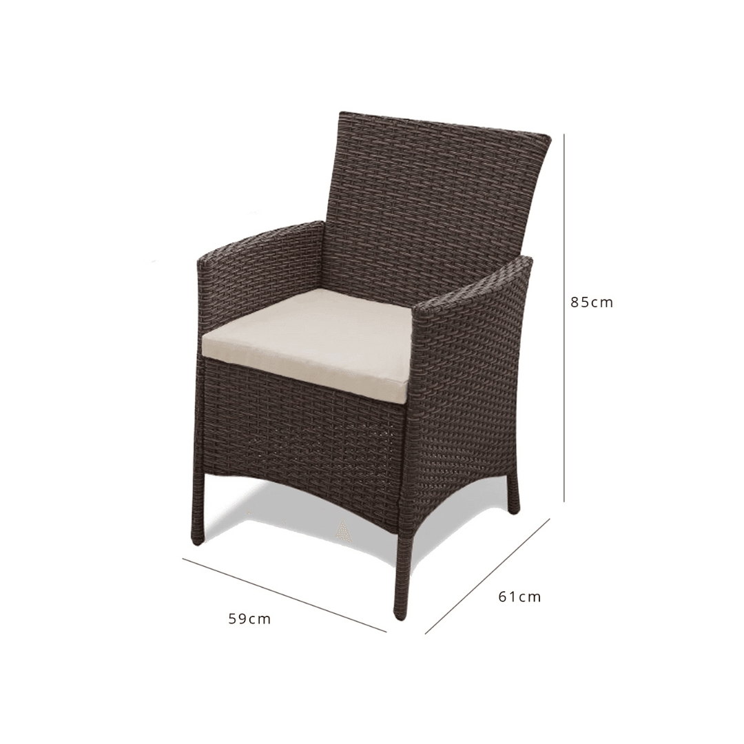 OUTLET - Kemble/Marston Chair in Brown - Set of 2