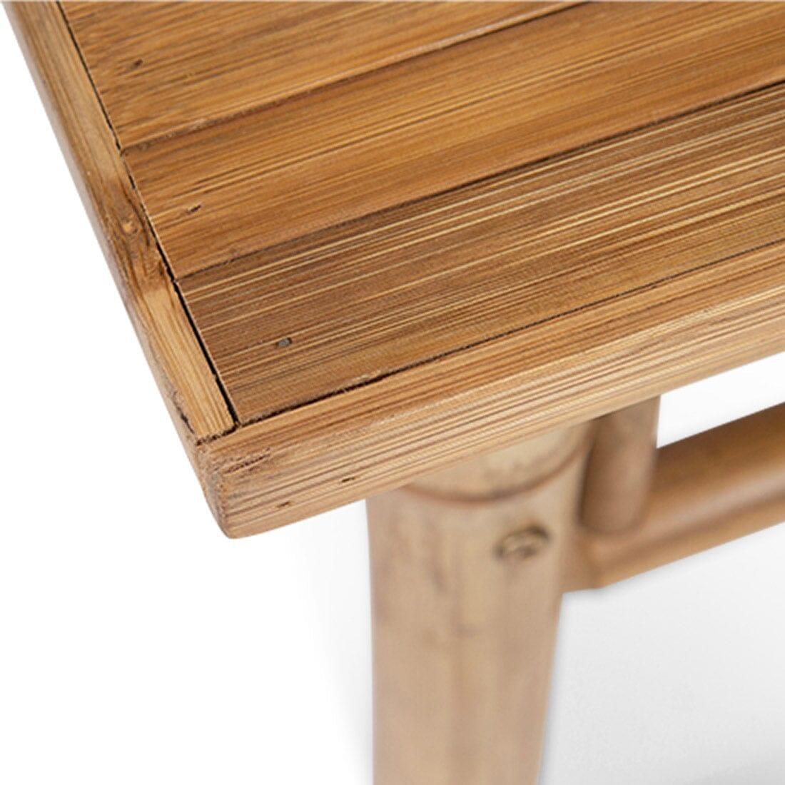 OUTLET - Lila Bamboo Garden Coffee Table - 70cm