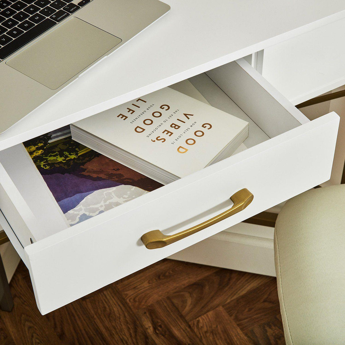 OUTLET - Marie Corner Desk - White