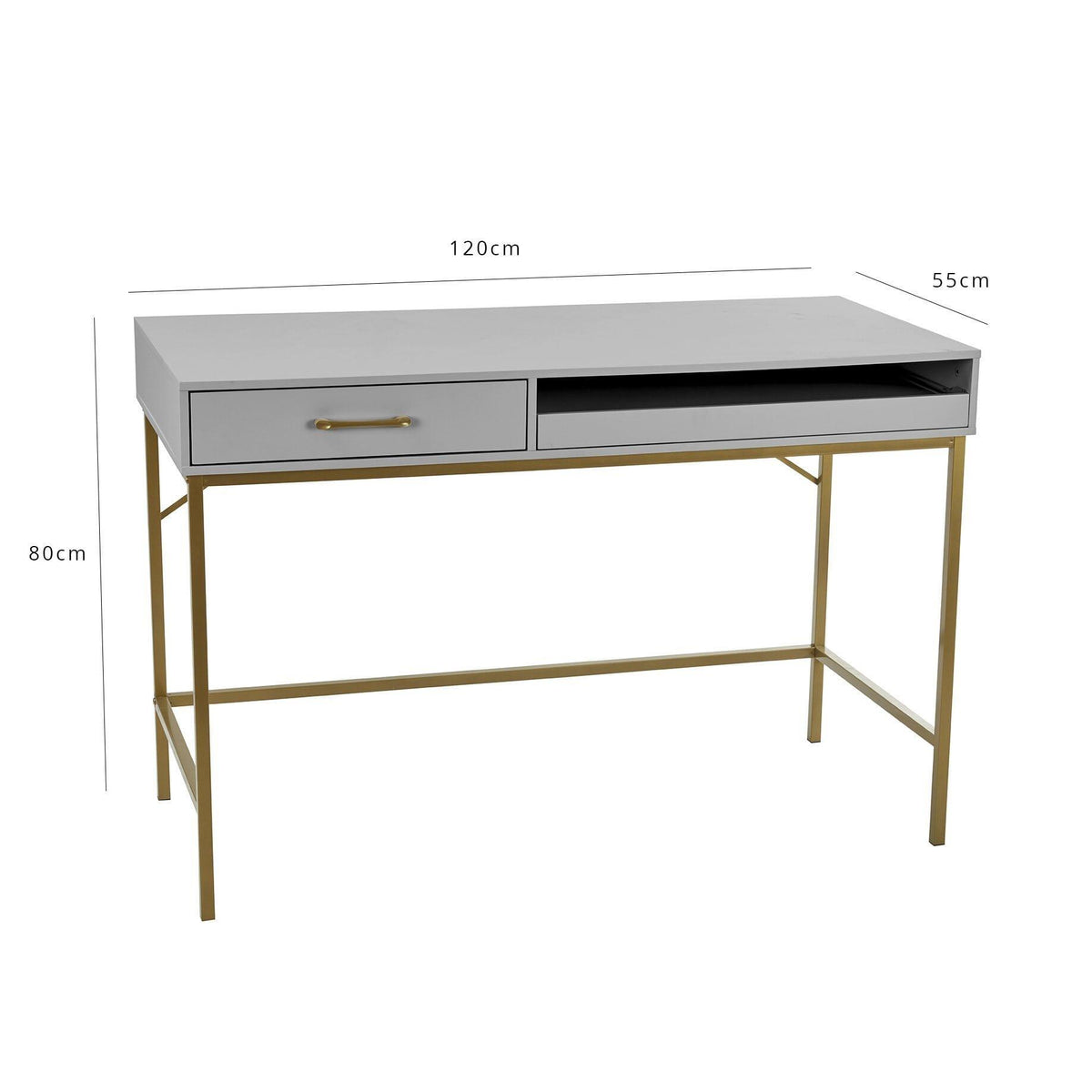 Outlet - Marie Desk - Grey