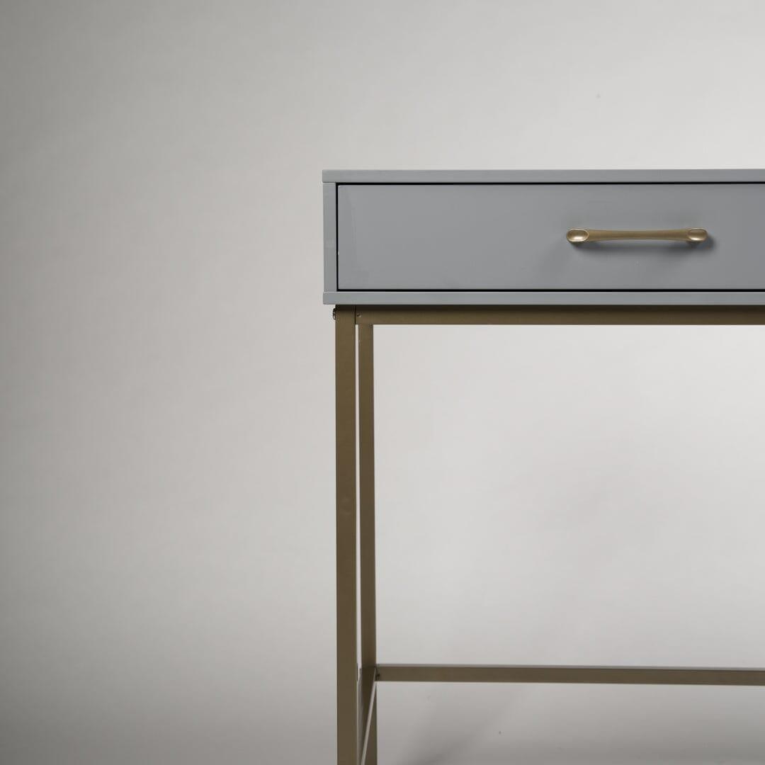 OUTLET - Marie Grey Dressing Table with Drawers