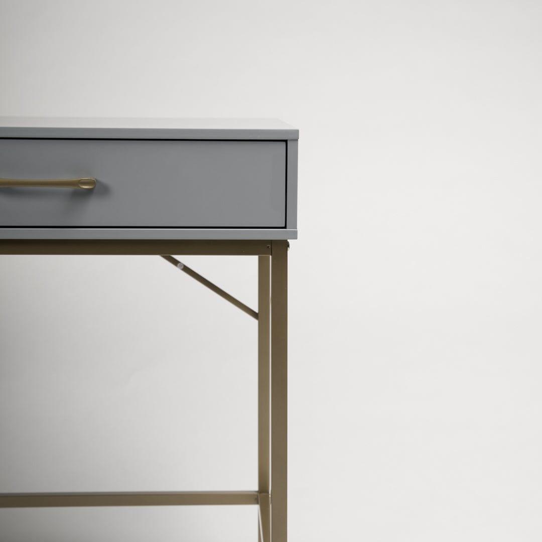 OUTLET - Marie Grey Dressing Table with Drawers