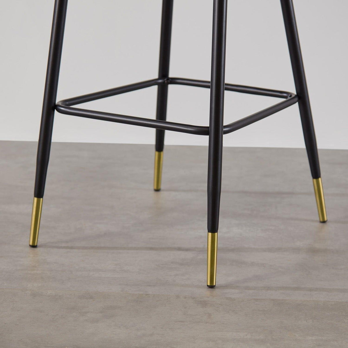 OUTLET - Marilyn Grey Velvet Dining Chairs - Set of 2 - Steel Legs