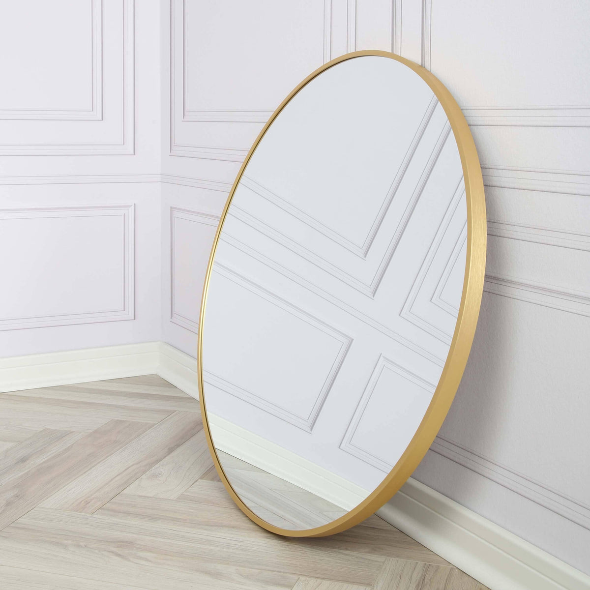 OUTLET - Pandora Round Mirror - Small - Gold