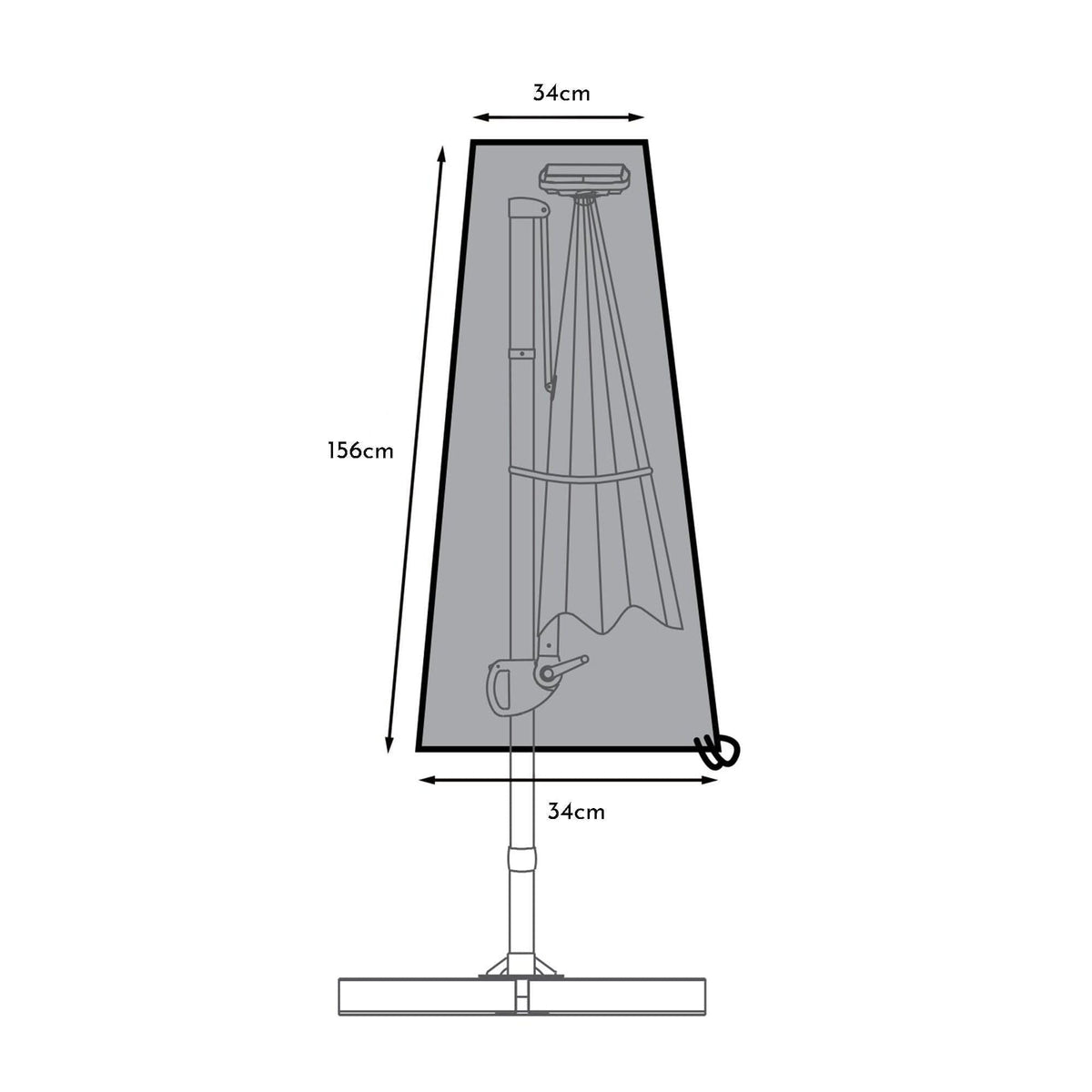 OUTLET - Parasol Cover - Round & Square Parasols