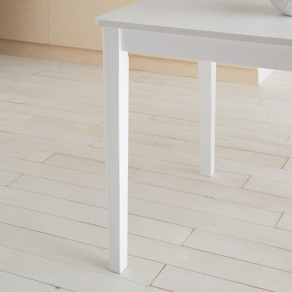 OUTLET - Paul White Dining Table - Extendable - Large