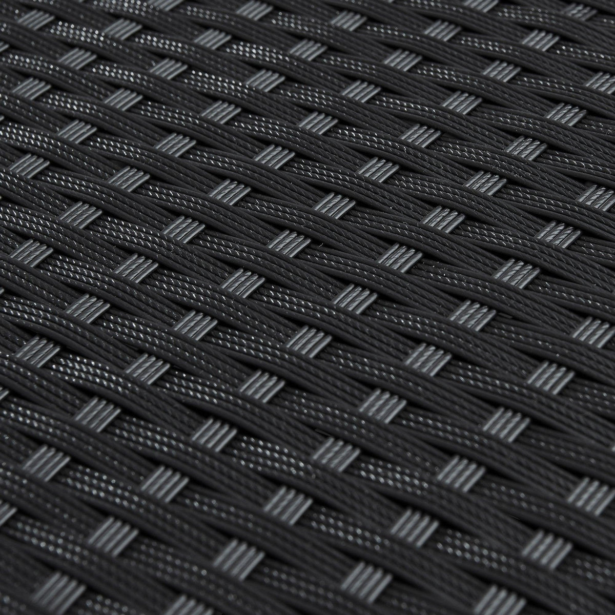 OUTLET - Serina Rattan Sun Lounger - Premium - Black