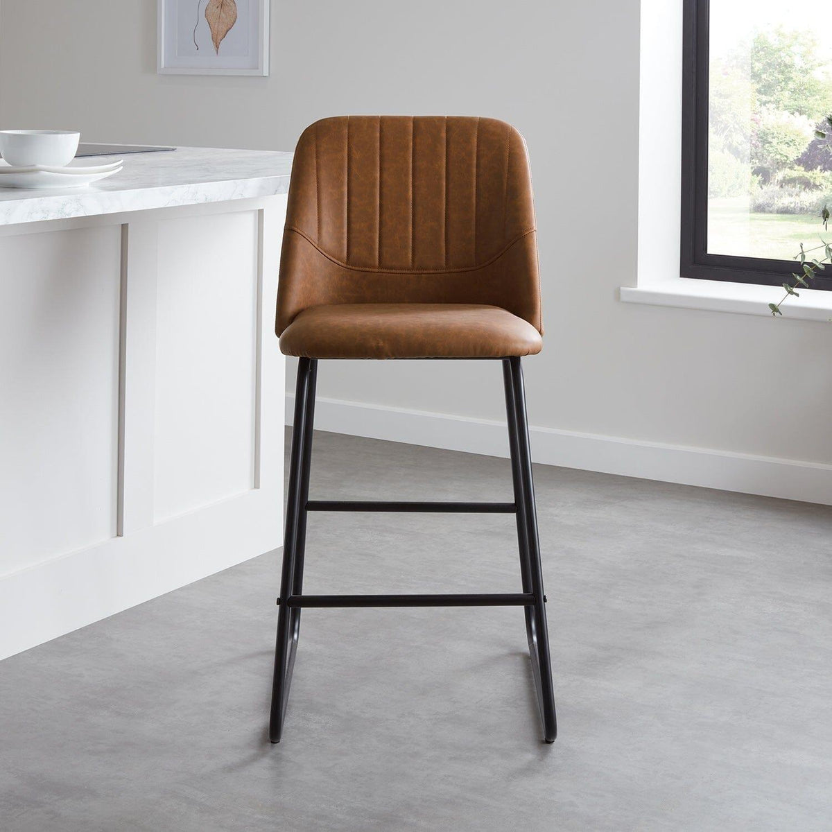 OUTLET - Sheffield Bar Stool - Tan