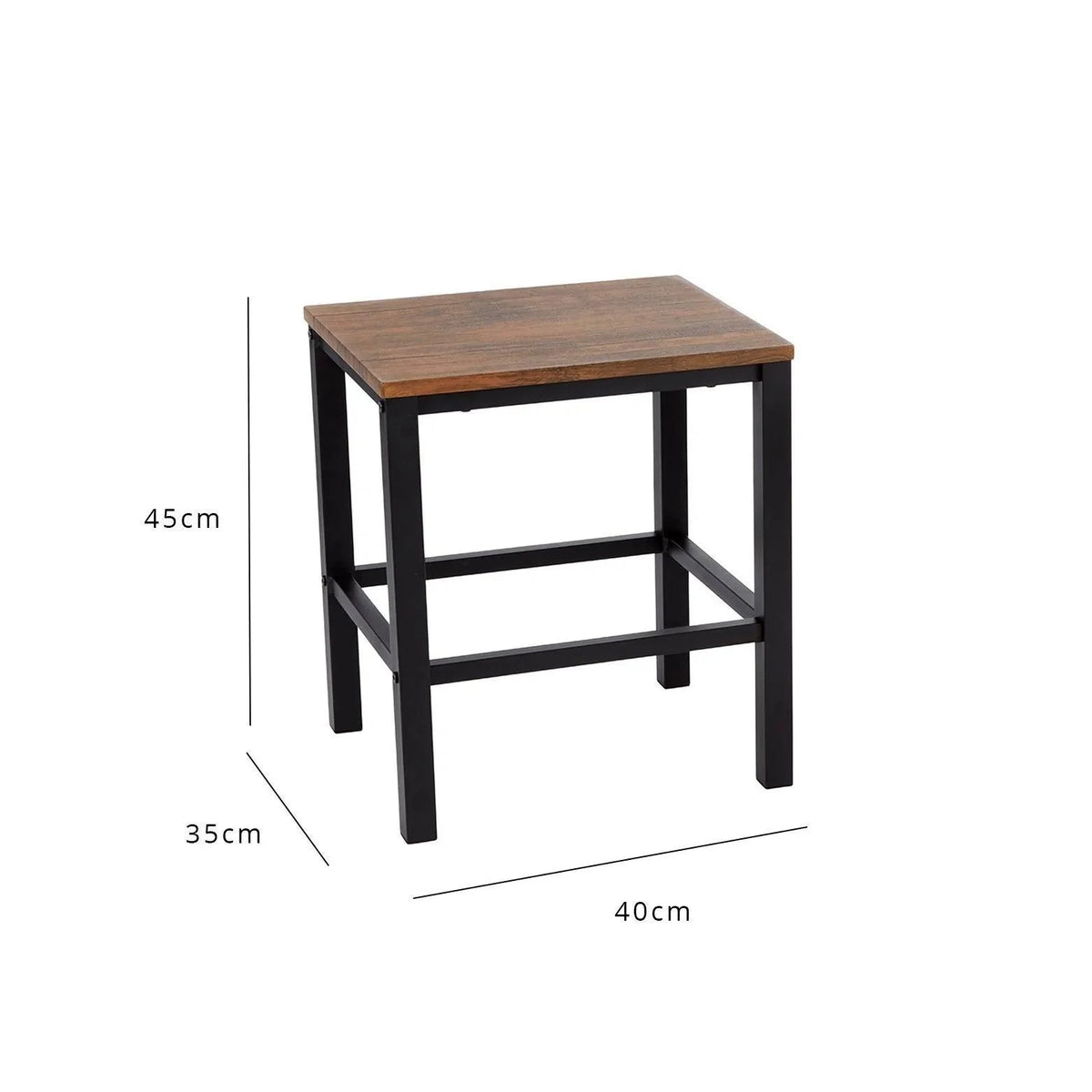 OUTLET - Sheffield Industrial Stools - Set of 2