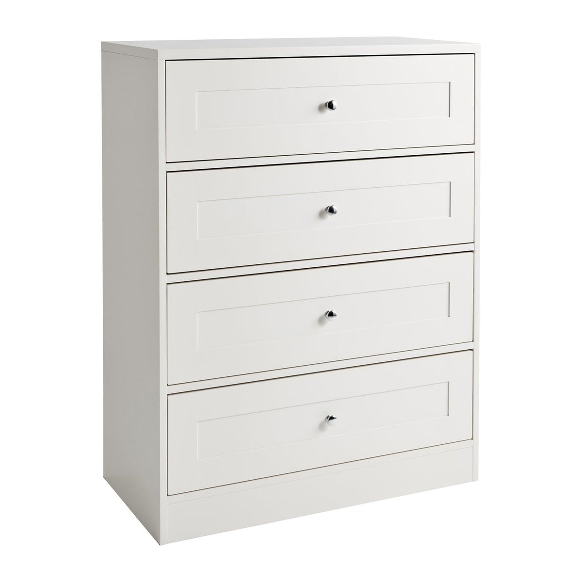 Outlet - Stevie Chest of Drawers - 4 Drawer - White