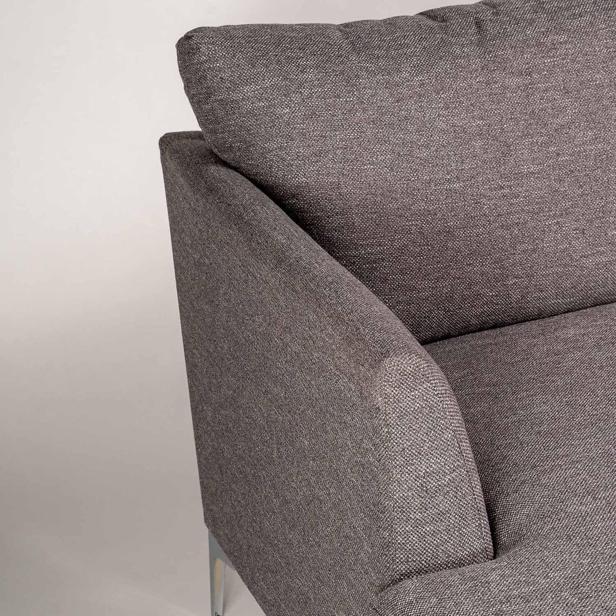 OUTLET - Taylor Chaise Corner Sofa - Charcoal Grey