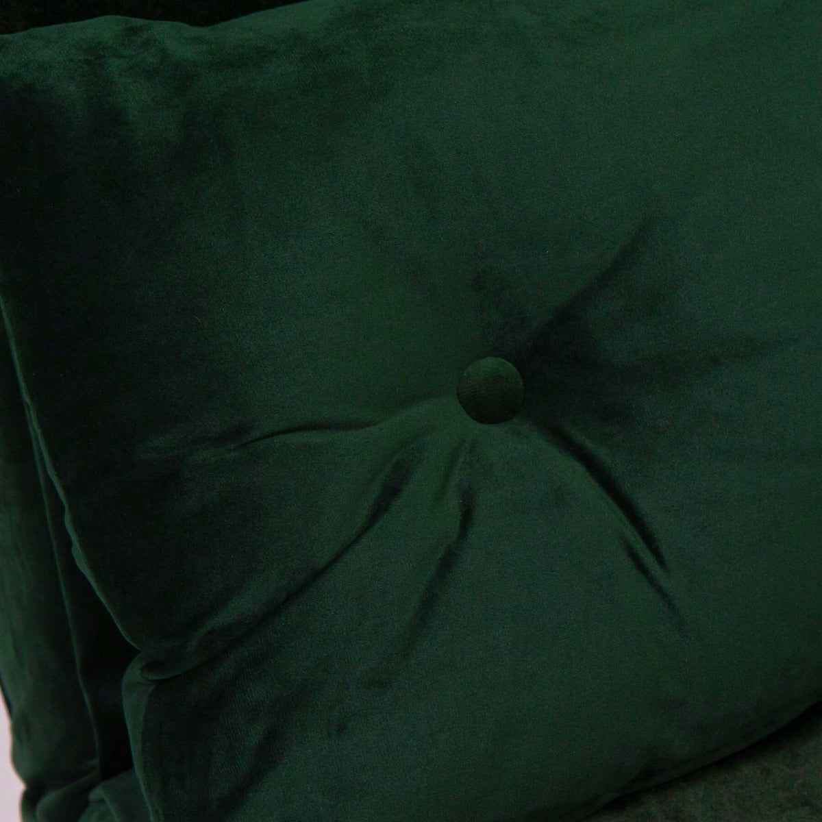 OUTLET - Una 2 Seater Double Sofa Bed - Green Velvet