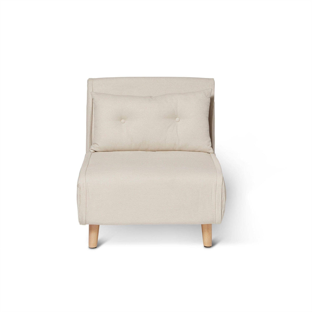OUTLET - Una Single Sofa Bed - Oatmeal Linen