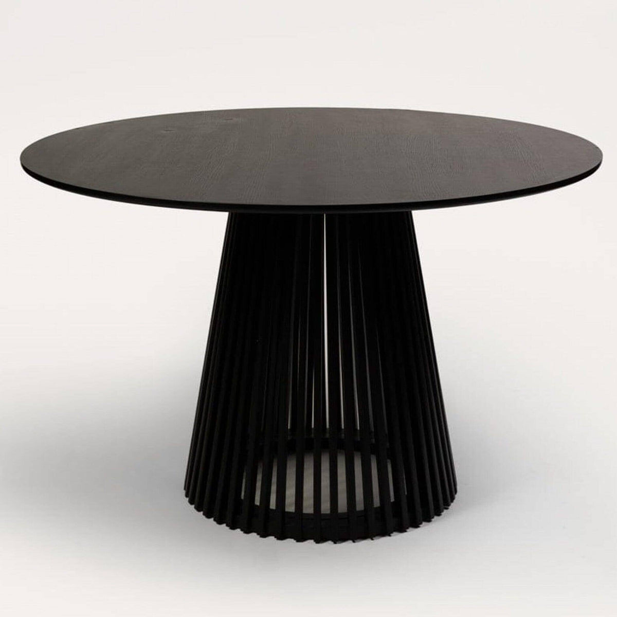 OUTLET - Willow Black Round Dining Table