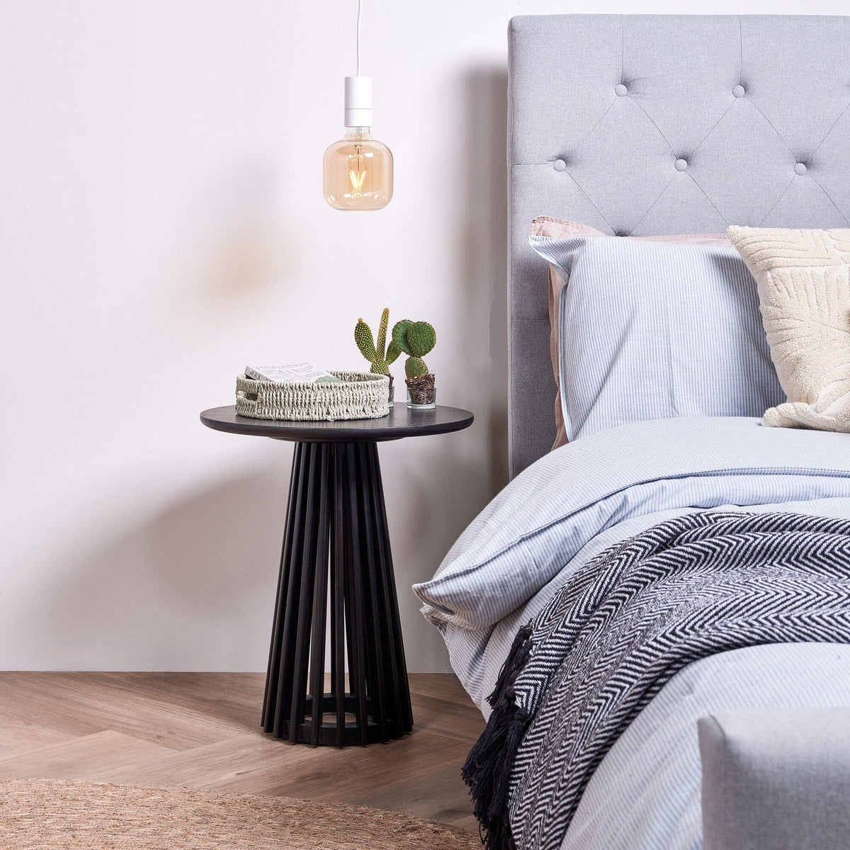 OUTLET - Willow Side Table - Stained Black