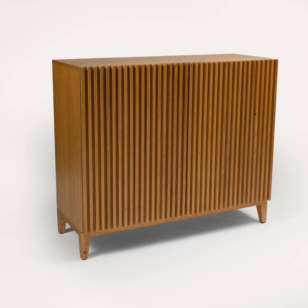 OUTLET - Willow 2 Door Small Sideboard - Classic Oak