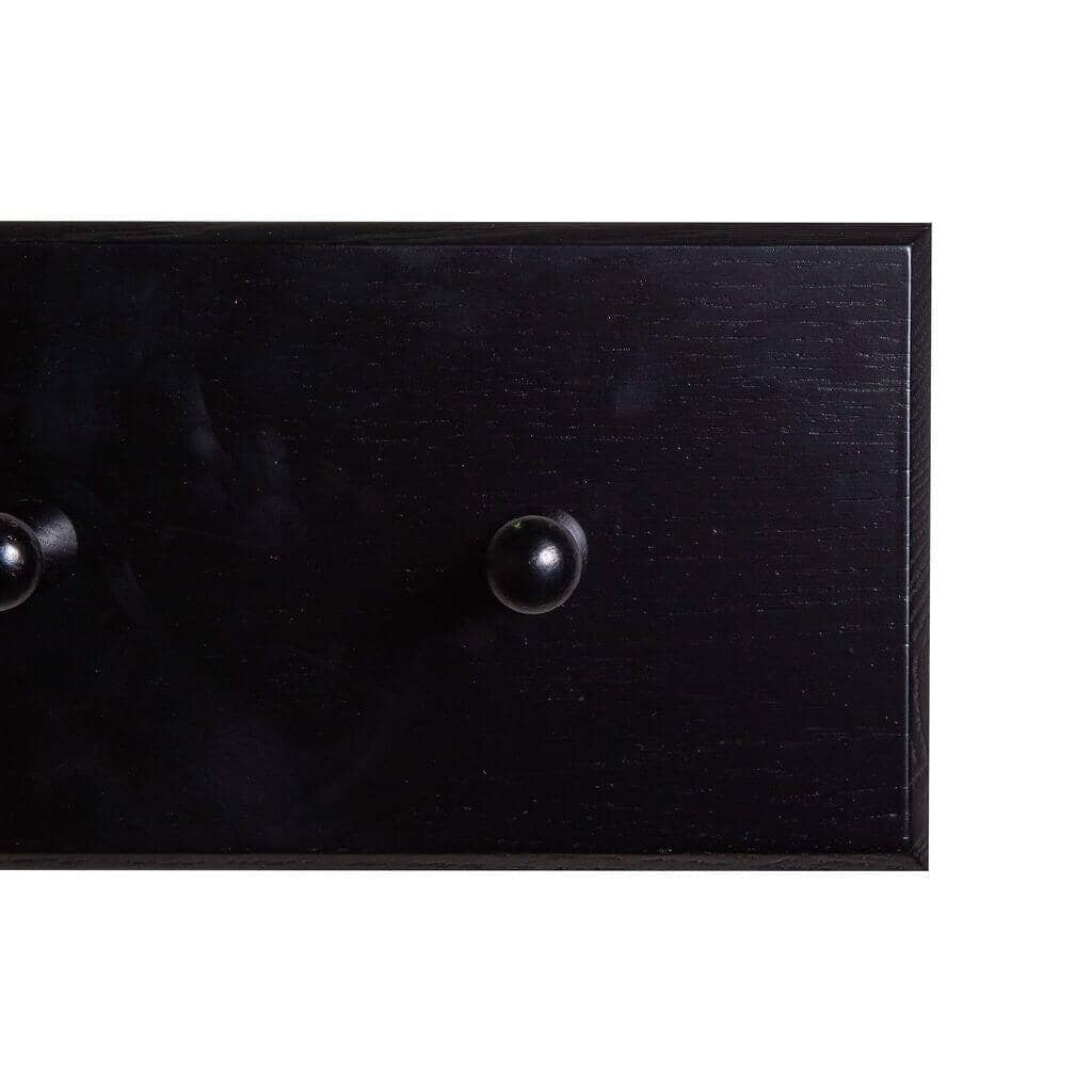 Outlet - Willow Wooden Coat Rack - Black
