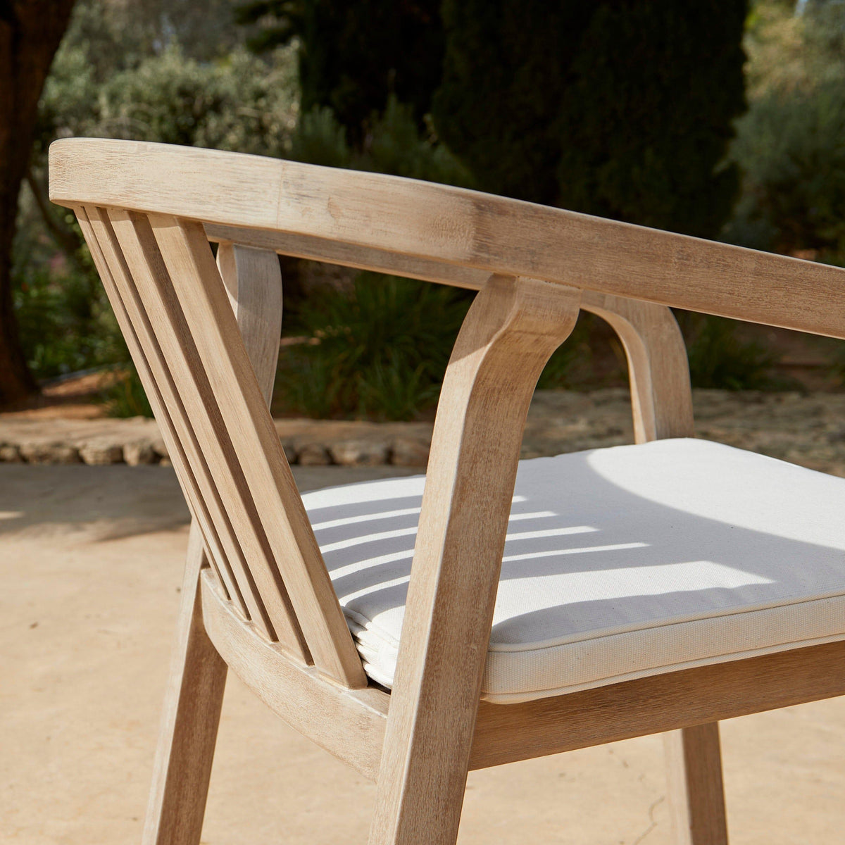 Outlet - Shiro Wooden Garden Chairs - Set of 2