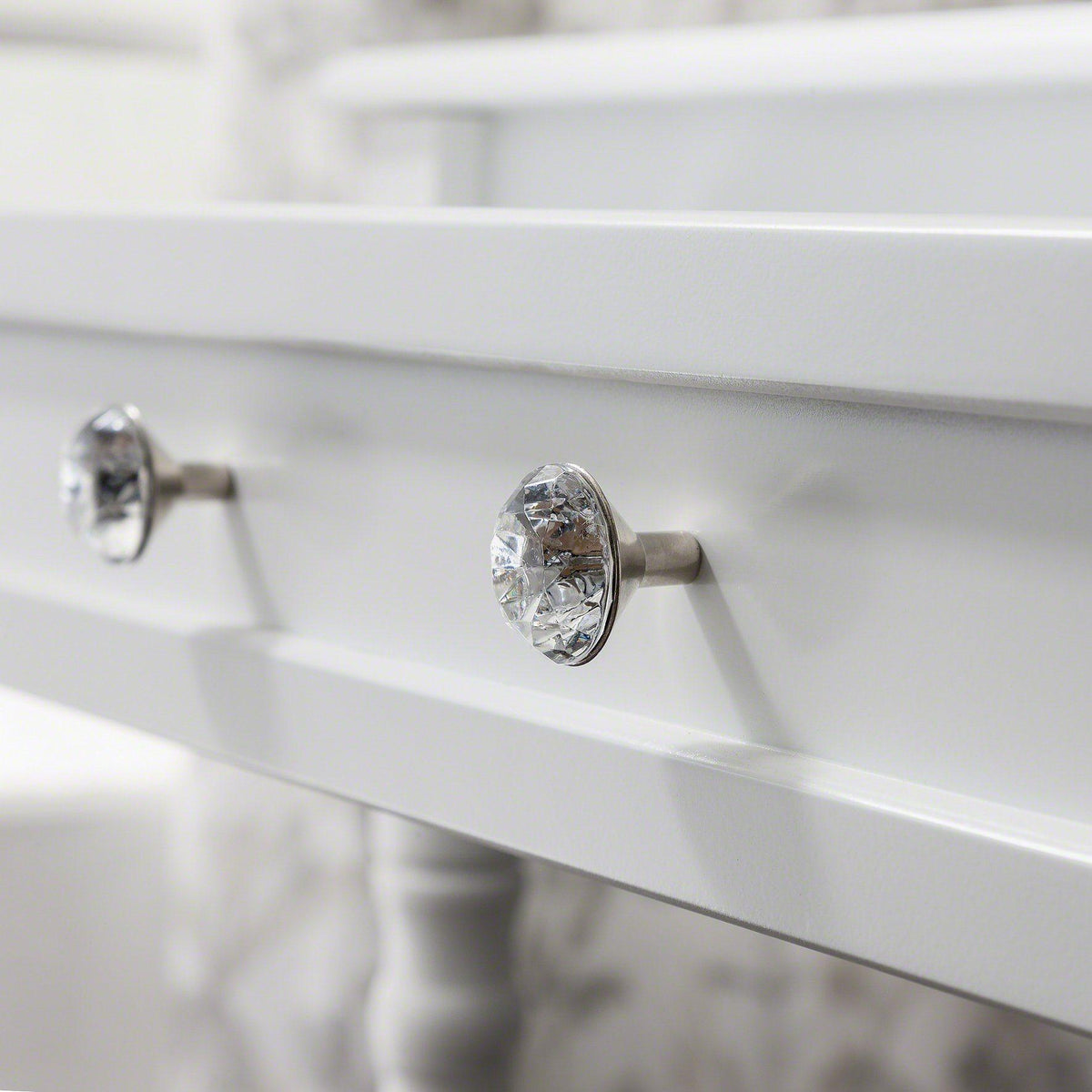 Sienna White Dressing Table with Mirror & Stool